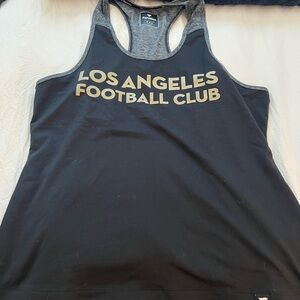 Black Los Angeles Football Club Tank Top
